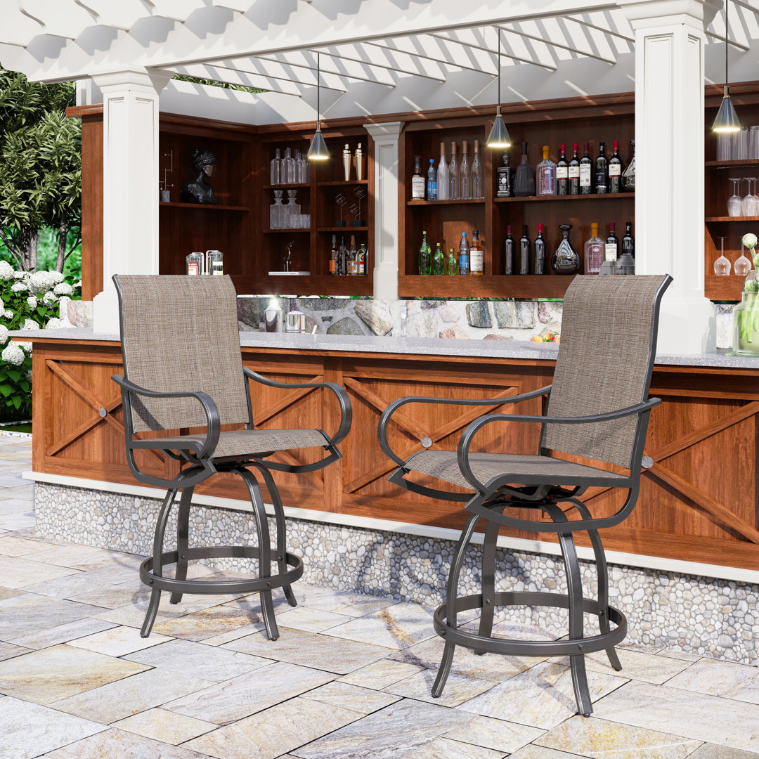 Alyne 27" Patio Bar Stools